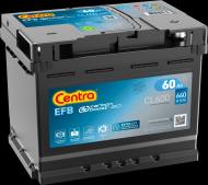 CL600 CENTRA - AKUMULATOR MICRO-HYBRID 60AH/540A 12V ECM 242X175X190 P+ STAR&STOP EFB B13