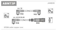 ABM73P JANMOR - PRZEWODY WYSOKIEGO NAPIĘCIA LINIA ECOLINE (PVC), ZESTAW, SKODA FELICIA, 1995-2002