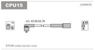 CPU15 JANMOR - PRZEWODY WYSOKIEGO NAPIĘCIA LINIA ECOLINE (EPDM), ZESTAW, CITROEN/FIAT/LANCIA/PEUGEOT/SEAT,1989-2004