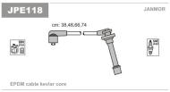 JPE118 JANMOR - PRZEWODY WYSOKIEGO NAPIĘCIA LINIA ECOLINE(EPDM), ZESTAW, NISSAN 100NX/ALMERA/PRIMERA/SUNNY,1990-2002