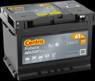 CA612 CENTRA - AKUMULATOR 61AH/600A +P 242X175X175 CENTRA FUTURA PLUS Z PRAWEJ 242X175X175