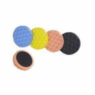 0030118 BOLL - GĄBKA DO POLEROWANIA BOLL 150mm NA RZEP ŚREDNIO-TWARDA ŻÓŁTA PROFILOWANA