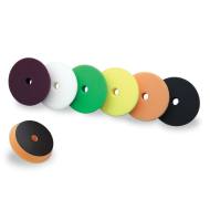 0030134 BOLL - GĄBKA DO POLEROWANIA DUO NA RZEP 150MM POMARAŃCZOWA ŚREDNIA STANDARDOWA OTWARTO-KOMORKOWA