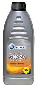 GFG101 GFORCE - 5W-20 Fully Synthetic EN/SV/NO/FI patrz 5W-20 1L ECO-B TOTAL