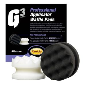 7167 FARECLA - G3 PRO APPLICATOR WAFFLE PADS - APLIKATOR Z GĄBKI GOFROWANEJ DWU-PAK