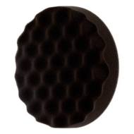 9378 3M - 3M PERFECT-IT 150mm PAD GĄBKA POLERSKA MIĘKK, WYSOKI POŁYSK, KARBOWANA, CZARNA, 09378