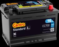CC700 CENTRA - AKUMULATOR 70AH/640A +P 278X175X190 CENTRA STANDARD PLUS Z PRAWEJ 278X175X190