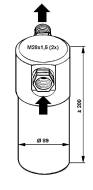 33081 NRF - OSUSZACZ KLIMATYZACJI AUDI 80 91-