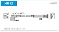 HR12 JANMOR - PRZEWODY WYSOKIEGO NAPIĘCIA LINIA PROLINE (SILICON+CU), ZESTAW, BMW SERIA 3/SERIA 5/Z3, 1993-2005