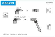 ODS229 JANMOR - PRZEWODY WYSOKIEGO NAPIĘCIA LINIA PROLINE (SILICON), ZESTAW, OPEL/VAUXHALL, 1991-2002