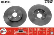 DF4135 TRW - TARCZA HAM. PRZEDNIA SMART