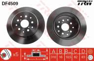DF4509 TRW - TARCZA HAM. TYLNA 307X12 LEXUS GS300 97-05
