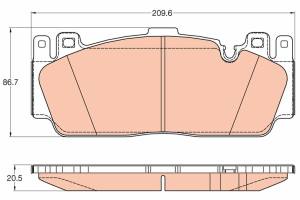 GDB2020 TRW - KLOCKI HAM. 