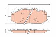 GDB2158 TRW - KLOCKI HAM. 