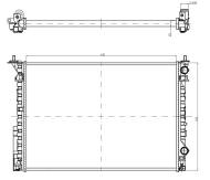 58242A NRF - CHŁODNICA 