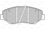 301757 VALEO - KLOCKI HAM. FIRST HONDA Accord 2.4 Petrol/Fuel 2/2003->5/2008