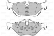 598703 VALEO - KLOCKI HAM. BMW 3 SERIES 2.5 BENZ. 5/2008->5/2012