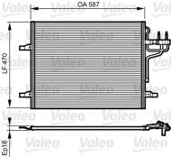 814185 VALEO - CHŁODNICA KLIMATYZACJI 