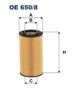 OE650/8 FILTR - FILTR OLEJU 