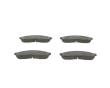 0986424340 BOSCH - KLOCKI HAM. 