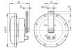 0986AH0203 BOSCH - SYGNAL DZWIEKOWY 