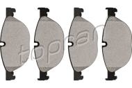 502237755 TOPRAN - KLOCKI HAM. BMW/MINI
