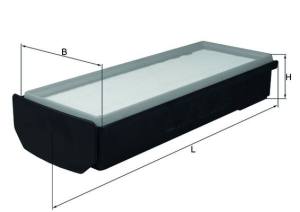 LX2796/1 KNECHT - FILTR POWIETRZA BMW