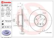 09.B337.21 BREMBO - TARCZA HAM. PRZEDNIA UV BMW 3 E90 05-