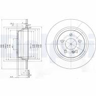 BG3757 DELPHI - TARCZA HAM. TYLNA 240/320/200CDI/220CDI/270CDI