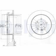BG3779 DELPHI - TARCZA HAM. Toyota TOYOTA AVENSIS VERSO, PREVIA