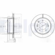 BG3859 DELPHI - TARCZA HAM. TYLNA 315X20 KIA SORENTO (JC) 08/2002=>