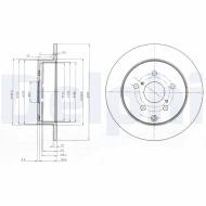 BG4051 DELPHI - TARCZA HAM. TOYOTA COROLLA VERSO